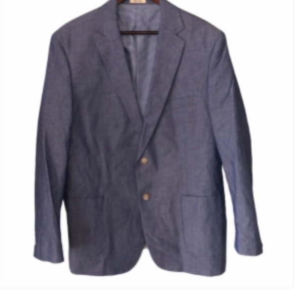 Men’s Southern Pines Blue Preppy Sport Coat - Picture 1 of 7